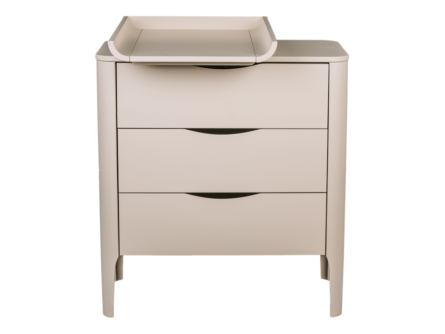 Troll Nursery commode Wave - Sand - Afbeelding 4