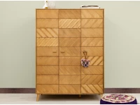 Bopita Manou 3-deurs kledingkast Vintage - Afbeelding 6