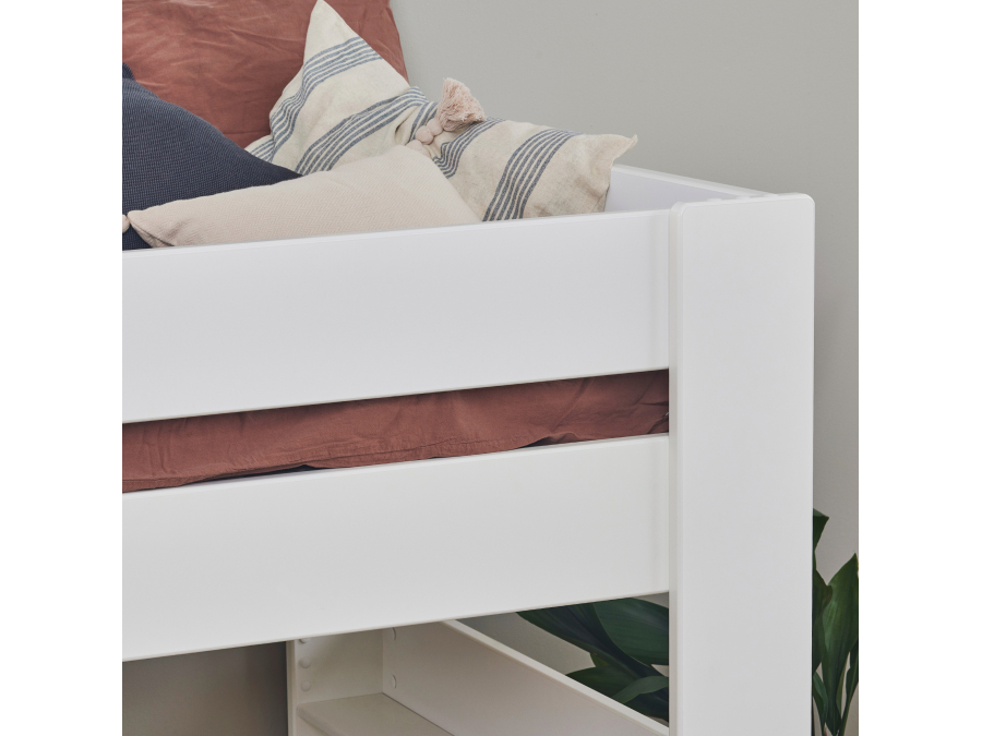 Hoppekids SFK halfhoogslaper 90x200 - wit - Afbeelding 3