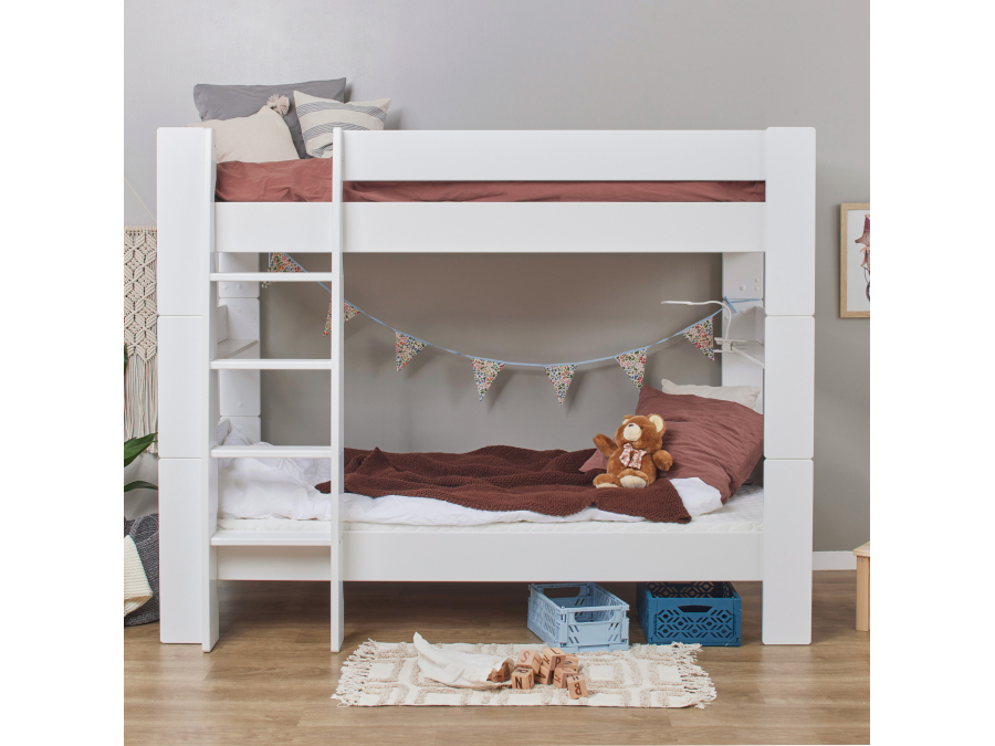 Hoppekids SFK stapelbed 90x200 - wit - Afbeelding 2