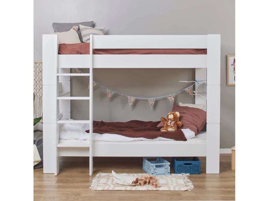 Hoppekids SFK stapelbed 90x200 - wit - Afbeelding 2