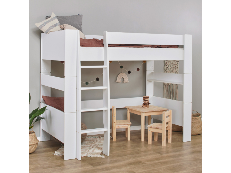 Hoppekids SFK hoogslaper 90x200 - wit - Afbeelding 2