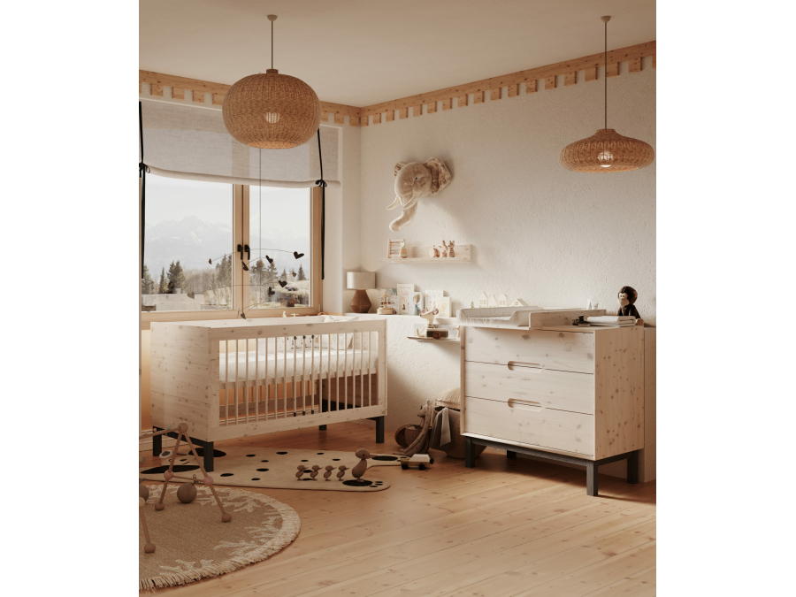 Pinio Country meegroeibed 70x140 - Afbeelding 9