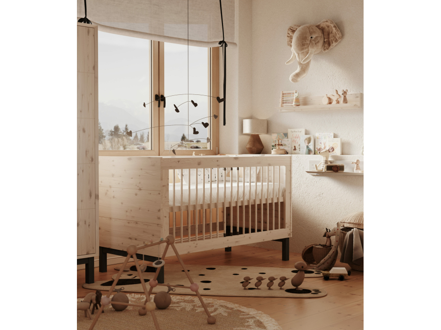 Pinio Country meegroeibed 70x140 - Afbeelding 6