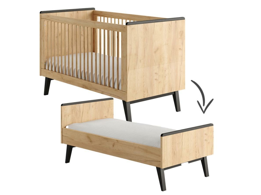 Pinio Retro meegroeibed 70x140