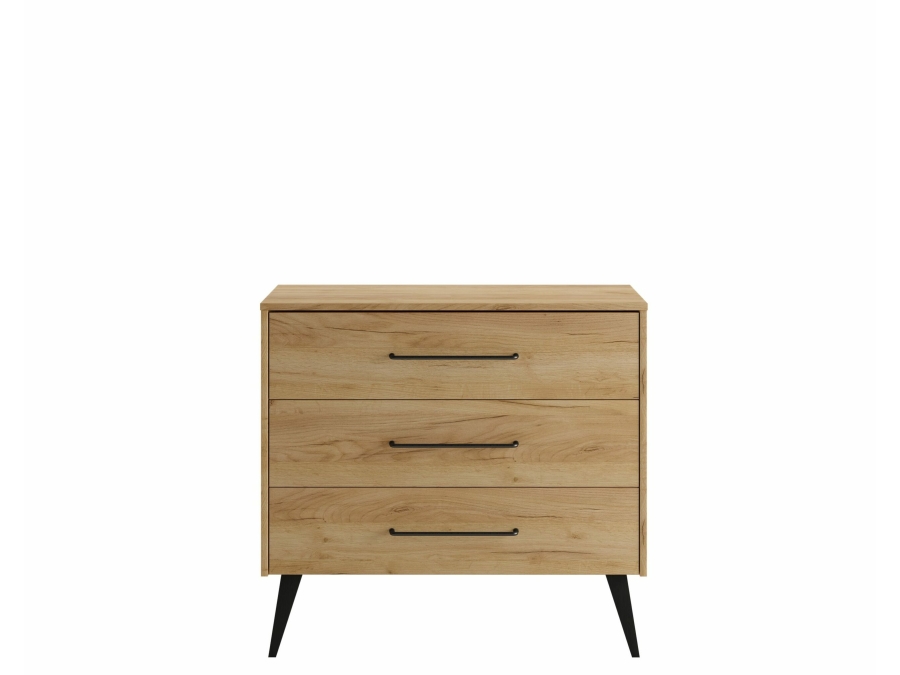 Pinio Retro commode met 3-laden - Afbeelding 2