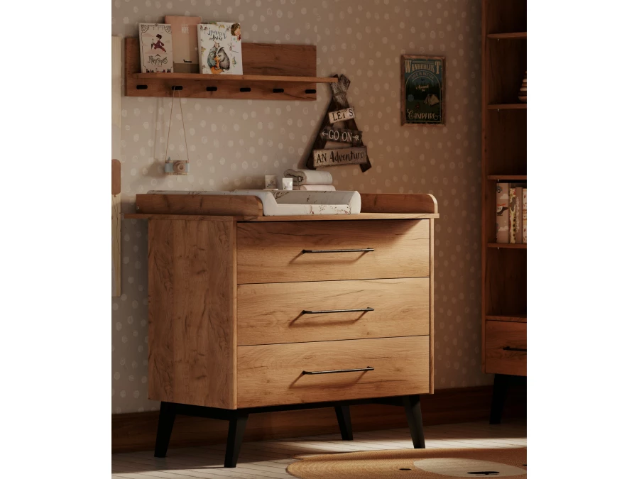 Pinio Retro commode met 3-laden - Afbeelding 5