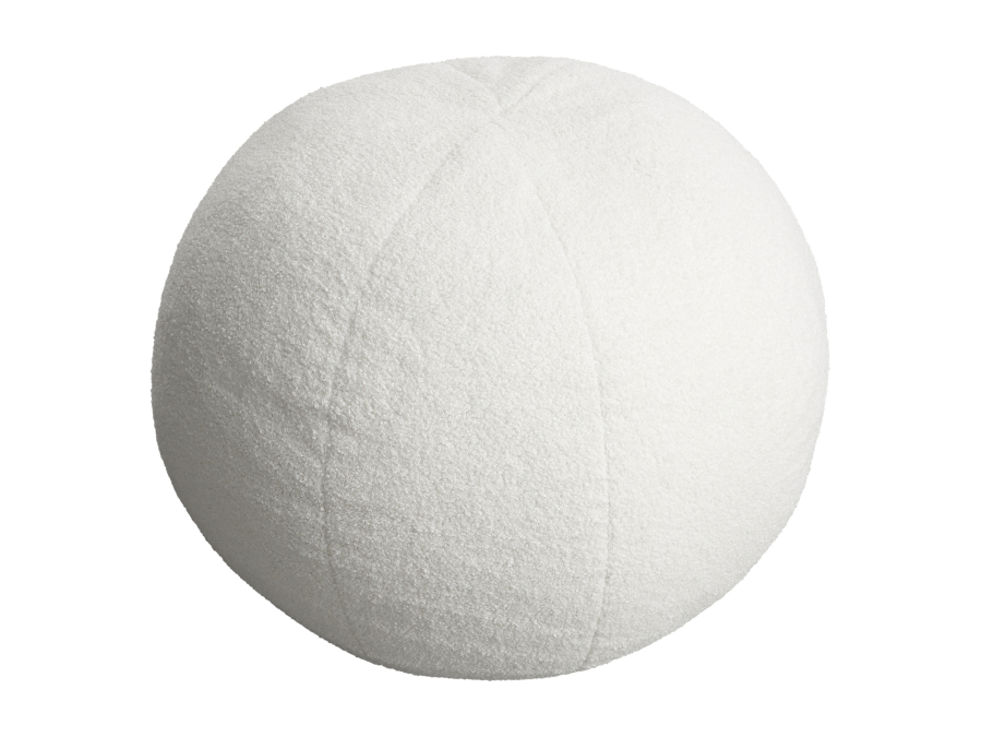 Lifetime poef - Teddy Cream