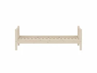 Flexa Classic eenpersoonsbed met spijlen 90x200 whitewash - Afbeelding 2