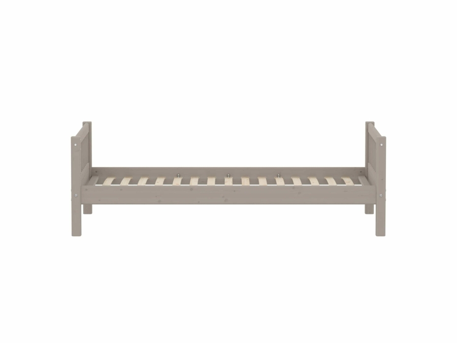 Flexa Classic eenpersoonsbed met spijlen 90x200 greywash - Afbeelding 2