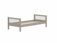 Flexa Classic eenpersoonsbed met spijlen 90x200 greywash - Afbeelding 3