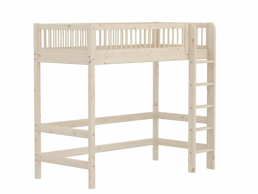 Flexa Classic hoogslaper met spijlen 90x200 whitewash - Afbeelding 3
