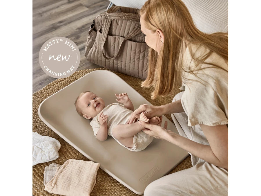Leander Matty MINI aankleedkussen Cappuccino - Afbeelding 7