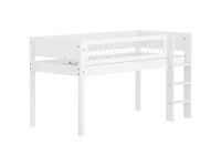 Flexa White Halfhoogslaper m. rechte ladder - Crossbars - Afbeelding 3