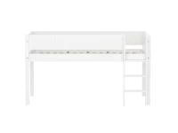 Flexa White Halfhoogslaper m. rechte ladder - Grooves - Afbeelding 2