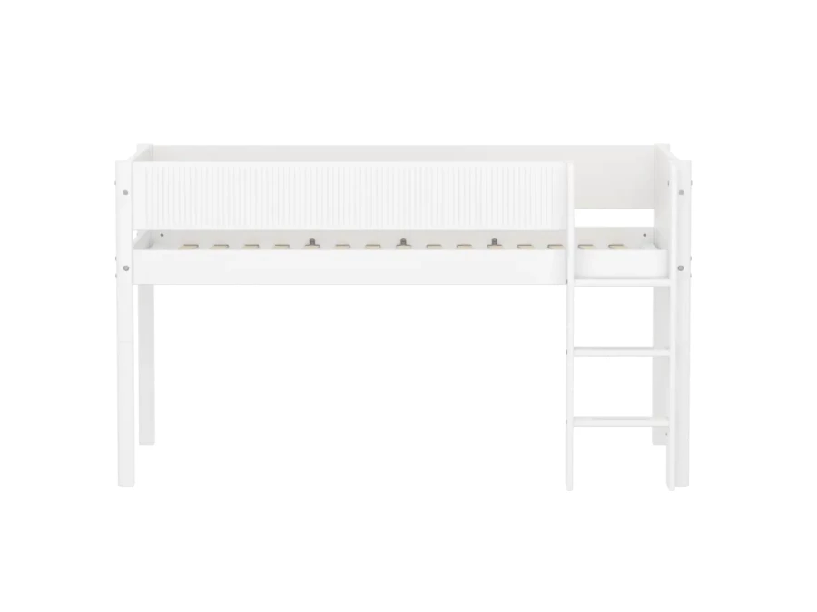 Flexa White Halfhoogslaper m. rechte ladder - Grooves - Afbeelding 2