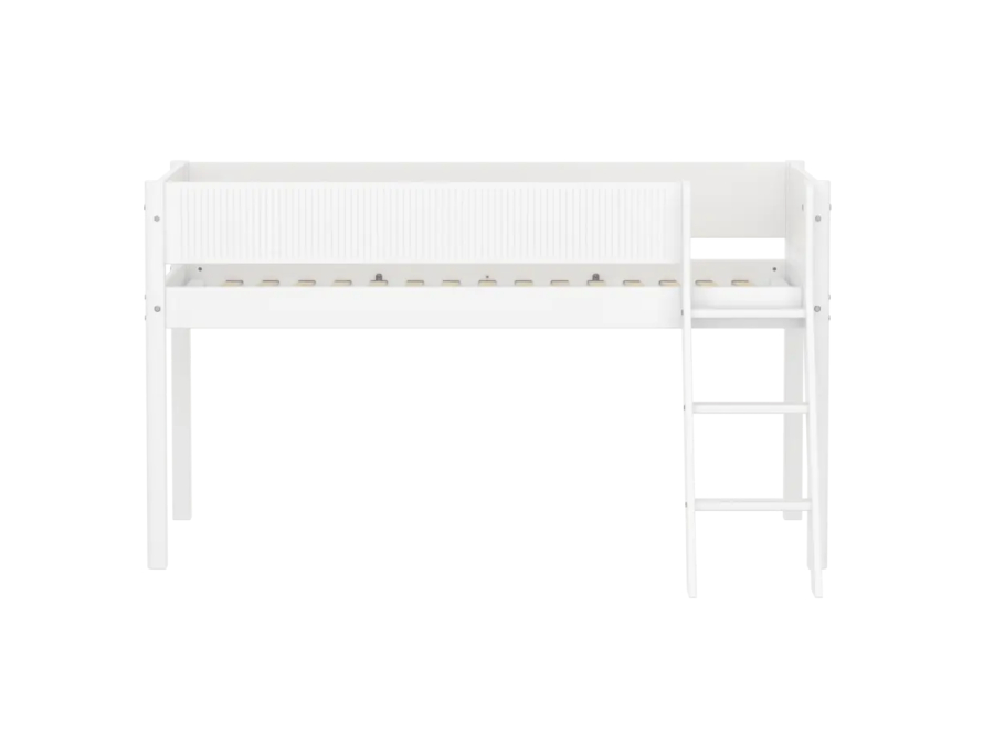 Flexa White Halfhoogslaper m. schuine ladder - Grooves - Afbeelding 2