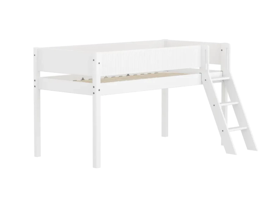 Flexa White Halfhoogslaper m. schuine ladder - Grooves - Afbeelding 3