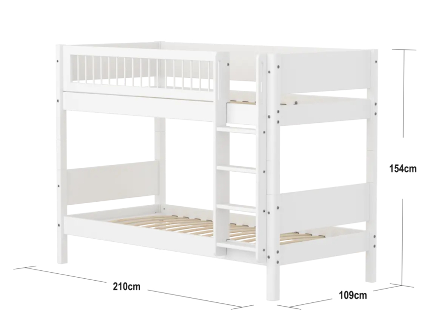 Flexa White Stapelbed - Crossbars - Afbeelding 4
