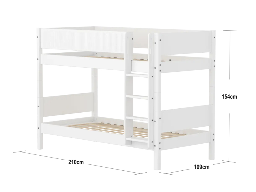 Flexa White Stapelbed - Grooves - Afbeelding 4