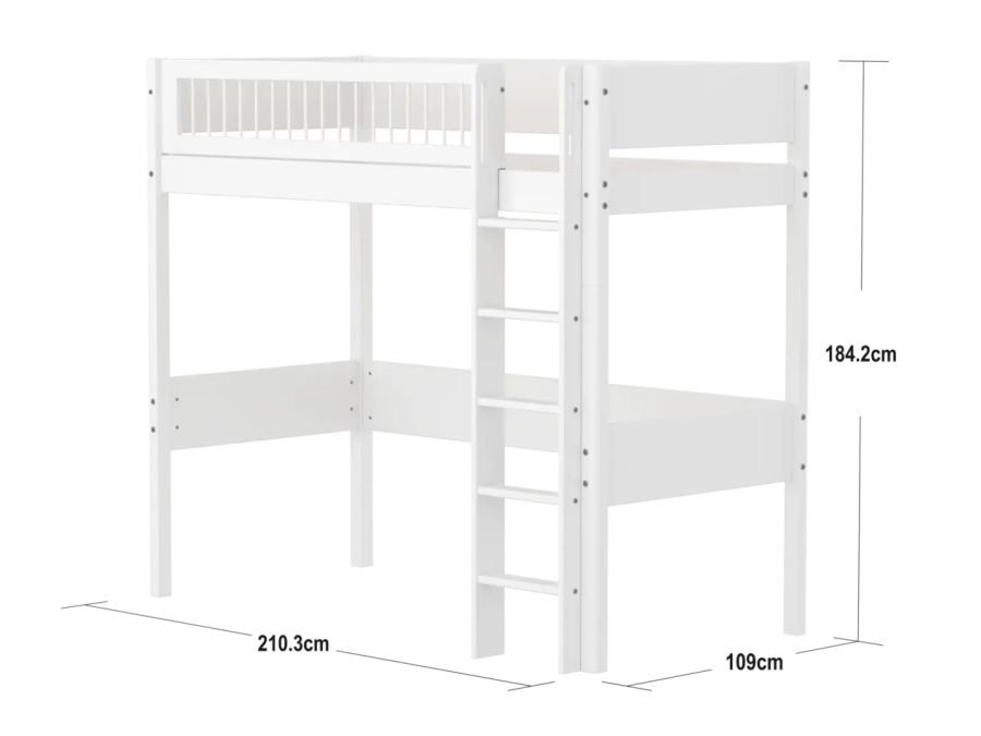 Flexa White Hoogslaper - Crossbars - Afbeelding 4