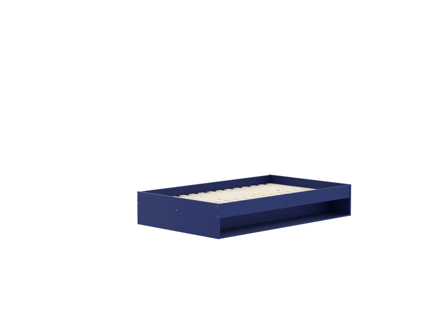 Flexa Grow platformbed 120x200 - Sapphire blue