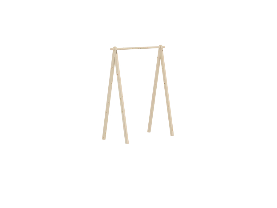 Flexa Grow kledingrek  - naturel - Afbeelding 2