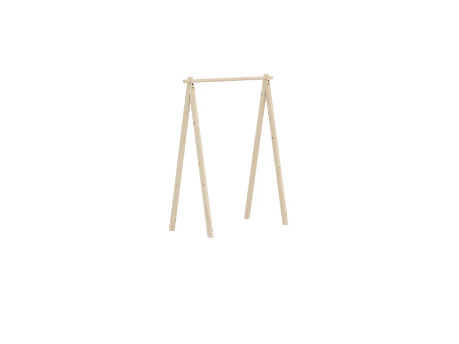 Flexa Grow kledingrek  - naturel - Afbeelding 2