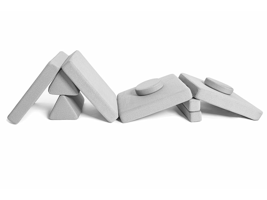 Shappy Original Speelbank - Ultra plush - Light Grey - Afbeelding 5