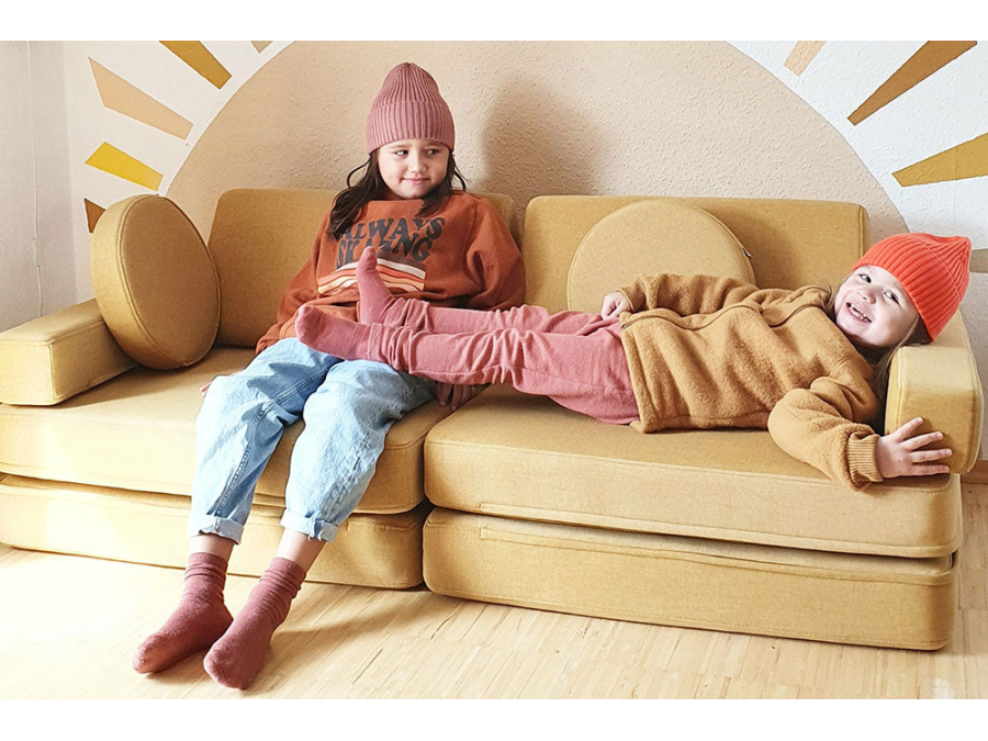 Shappy Original Speelbank - Ultra plush - Mustard - Afbeelding 4