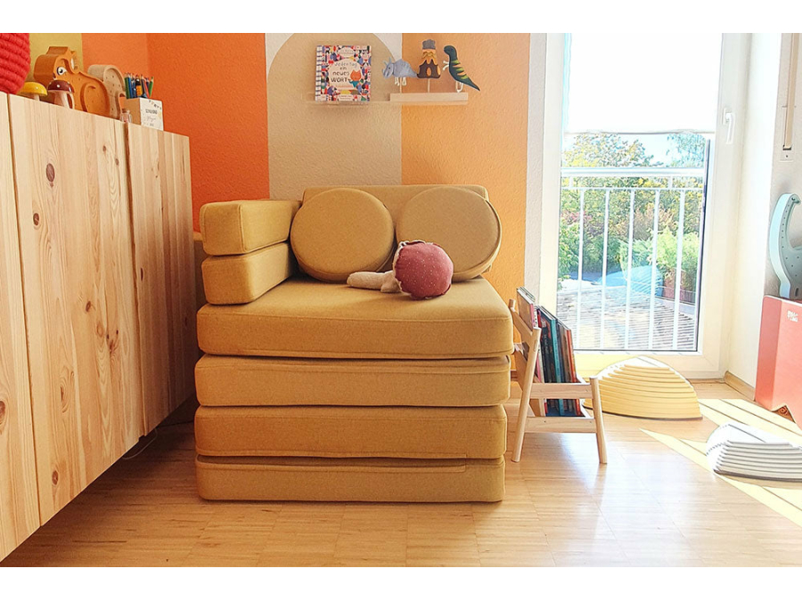 Shappy Original Speelbank - Ultra plush - Mustard - Afbeelding 6