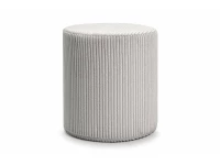 Shappy Original poef - Ribstof - Pebble