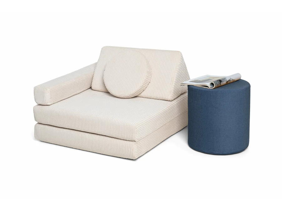 Shappy Original poef - Ultra plush - Navy Blue - Afbeelding 2