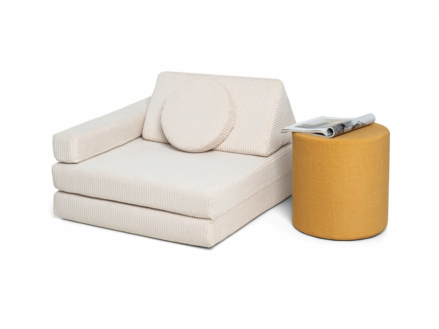 Shappy Original poef - Ultra plush - Mustard - Afbeelding 2