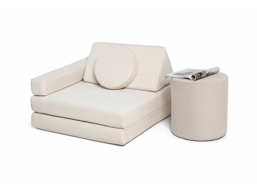 Shappy Original poef - Ultra plush - Soft Beige - Afbeelding 2