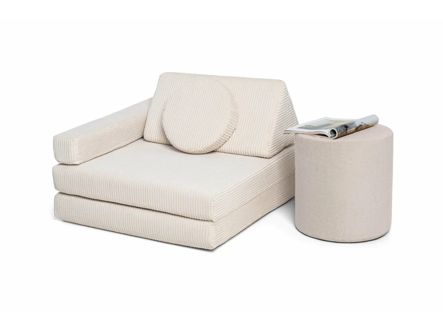 Shappy Original poef - Ultra plush - Soft Beige - Afbeelding 2