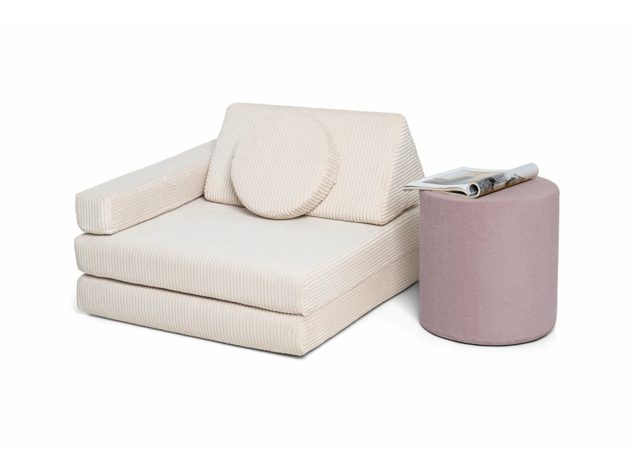 Shappy Original poef - Ultra plush - Soft Pink - Afbeelding 2