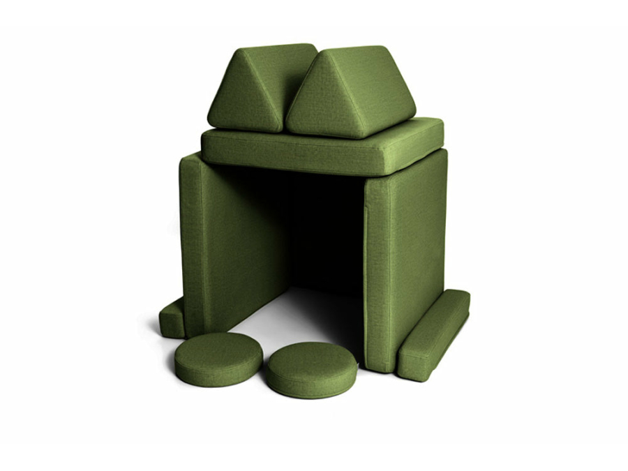 Shappy Original Speelbank - Ultra plush - Bottle Green - Afbeelding 5