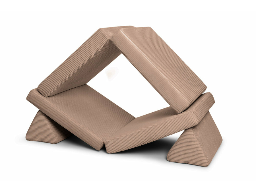 Shappy Pure Speelbank - Ribstof - Chocolate - Afbeelding 6