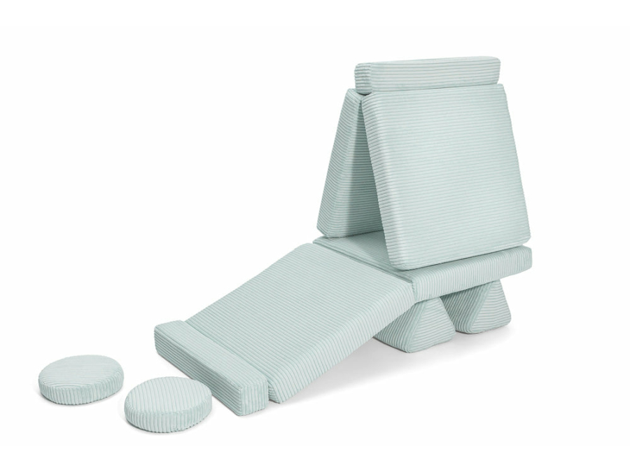 Shappy Pure Speelbank Mini - Ribstof - Peppermint - Afbeelding 5
