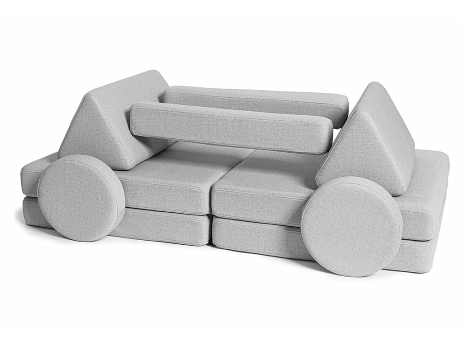 Shappy Original Speelbank - Ultra plush - Light Grey - Afbeelding 10