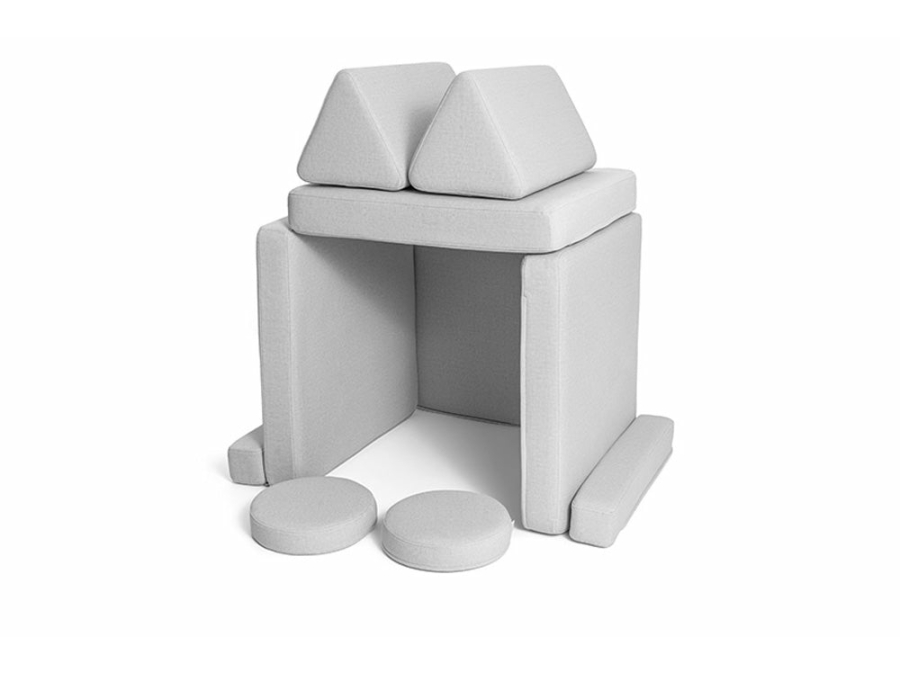Shappy Original Speelbank - Ultra plush - Light Grey - Afbeelding 9