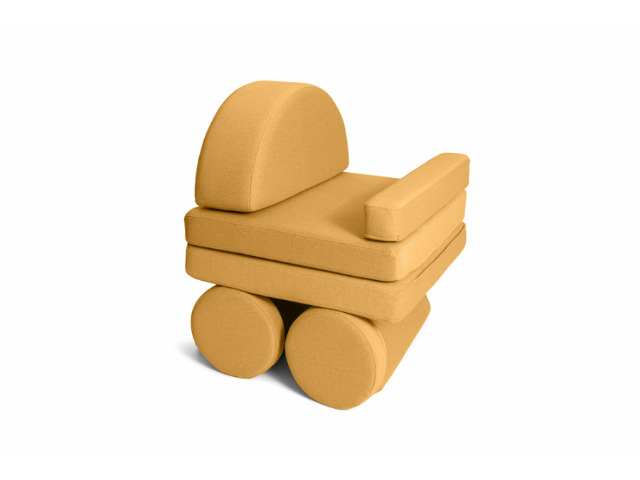 Shappy Original schommel - Ultra plush - Mustard - Afbeelding 4