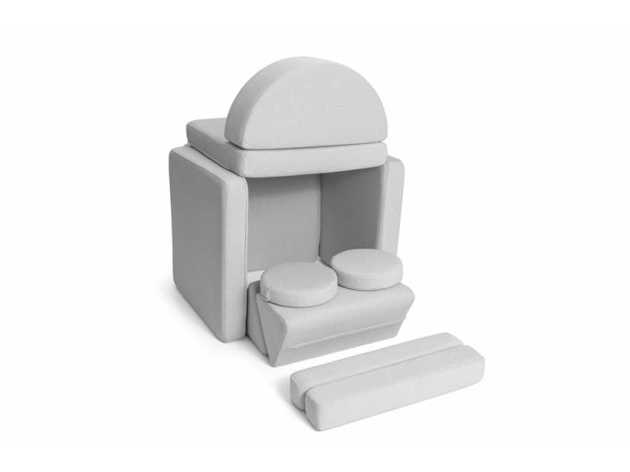 Shappy Original schommel - Ultra plush - Light Grey - Afbeelding 3