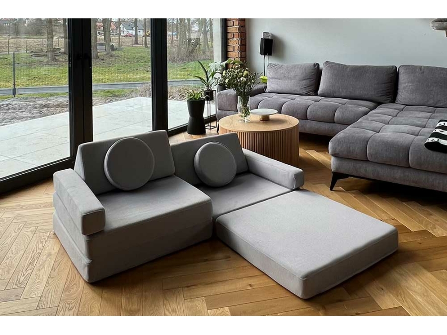 Shappy Original Speelbank - Ultra plush - Light Grey - Afbeelding 6