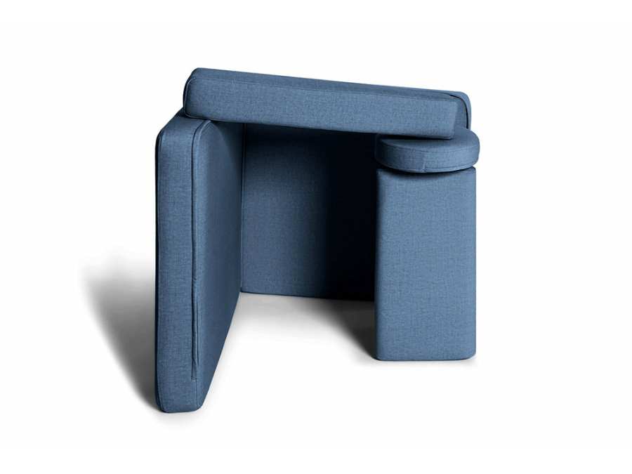 Shappy Original fauteuil - Ultra plush - Navy Blue - Afbeelding 3
