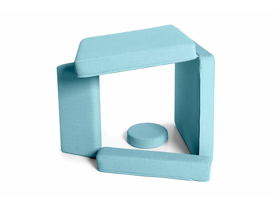 Shappy Original fauteuil - Ultra plush - Sky Blue - Afbeelding 5