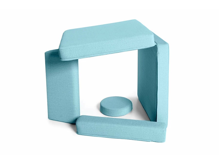 Shappy Original fauteuil - Ultra plush - Sky Blue - Afbeelding 5