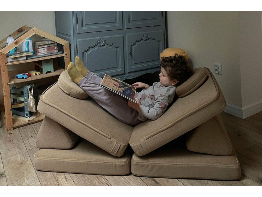 Shappy Original Speelbank Mini - Ultra plush - Camel - Afbeelding 6