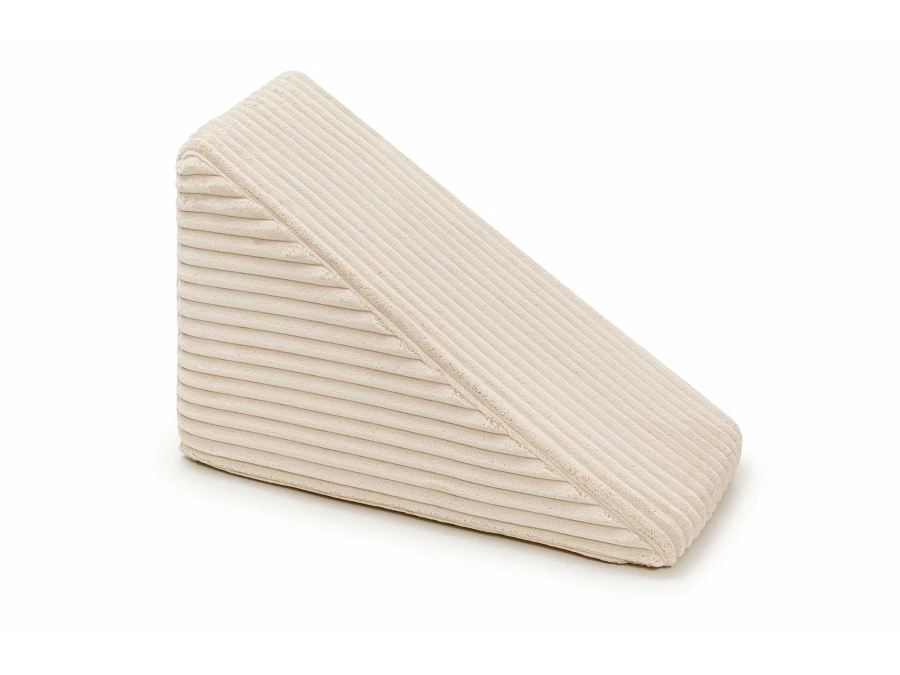 Shappy Pure glijbaan - Ribstof Wafel - Cream Beige